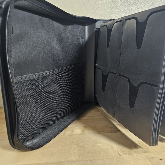 Trex 208 Slot CD DVD Game Disc Zip-Up Case/ Binder Storage With Carry Handle - Picture 6 of 8